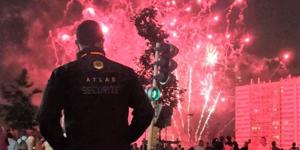 ATLAS sécurise le feu d'artifice de la Fête nationale