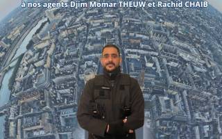 Intervention exemplaire de nos agents Djim Momar TEUW et Rachid CHAIB le 12 mars 2025