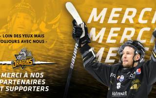 Nos partenaires les Dragons de Rouen deviennent champions de France !